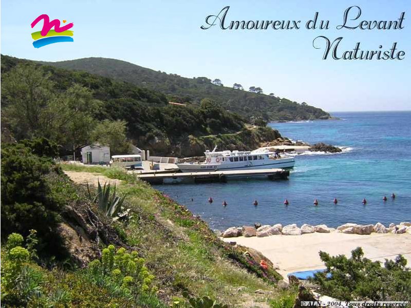 Le joli embarcadre du Levant